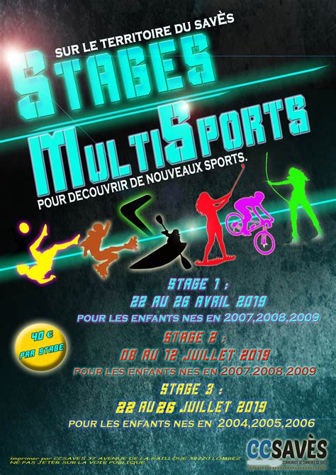 multisport a la carte.